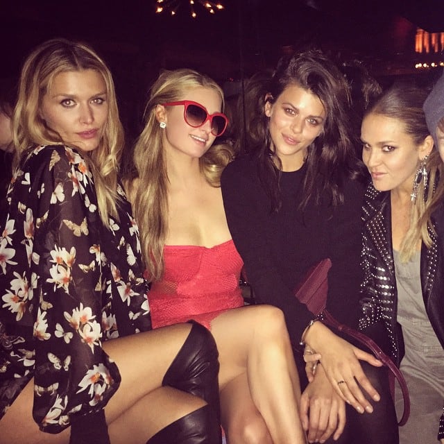 So much fun with my girls last night at my #Valentine Party at @No8NY. #GoodTimes - instagram @parishilton