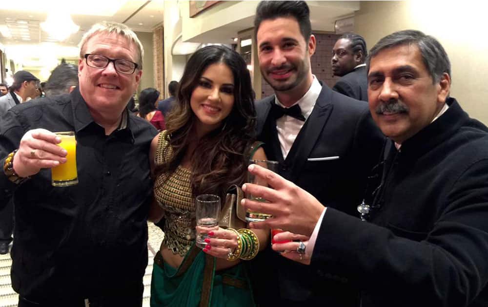 Deepa Mehta ‏:- Congrats @sunnyleone and #DilipMehta for the Can wrap. Can't wait to see the doc. A winner! -twitter