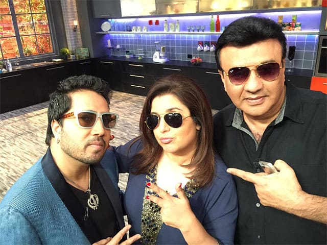 Madness on #farahkidaawat today!! @MikaSingh n @ANuMaLiKK  thank u for making me laugh till tears rolled!! - twitter @TheFarahKhan