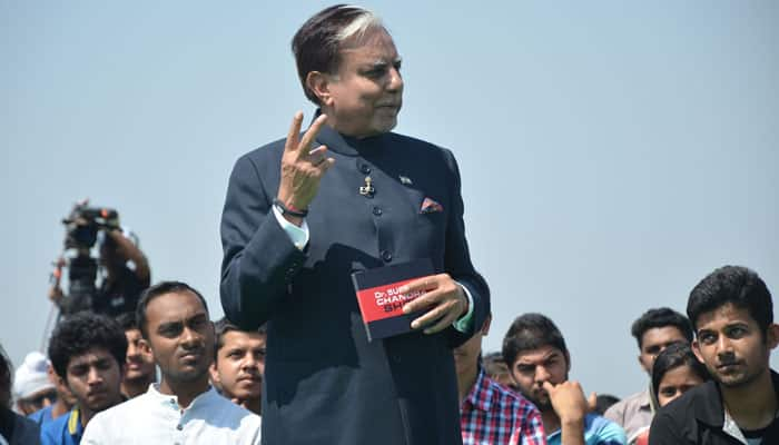 Dr Subhash Chandra shares his success mantra with over 400 students of Symbiosis International University, Lavale, Pune