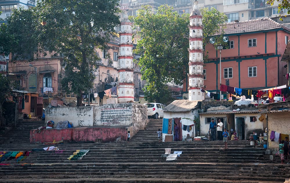 Morning vibes at Banganga in Mumbai