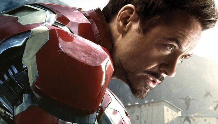 Check out: Robert Downey Jr in the newest Iron Man poster from &#039;Avengers 2&#039;