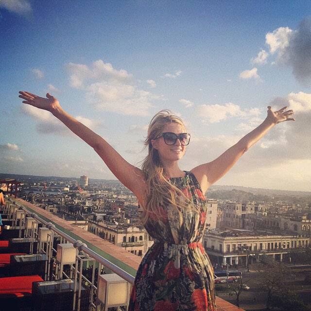 Loving Old Havana! So beautiful, & unique. - instagram @parishilton