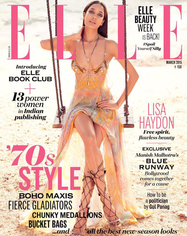 ELLE India :- So much summer lovin' with #ELLEMarch featuring @HaydonLisa in @EmilioPucci. On stands March 4. -twitter