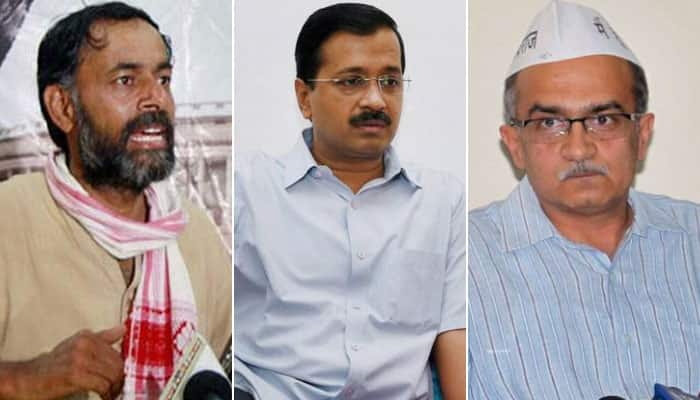 Differences in AAP crop up; Yogendra Yadav, Prashant Bhushan may be axed from PAC