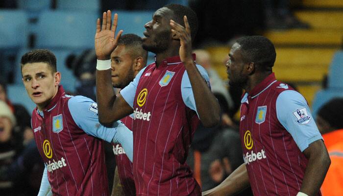 EPL: Last-gasp Christian Benteke gives Tim Sherwood first win at Aston Villa