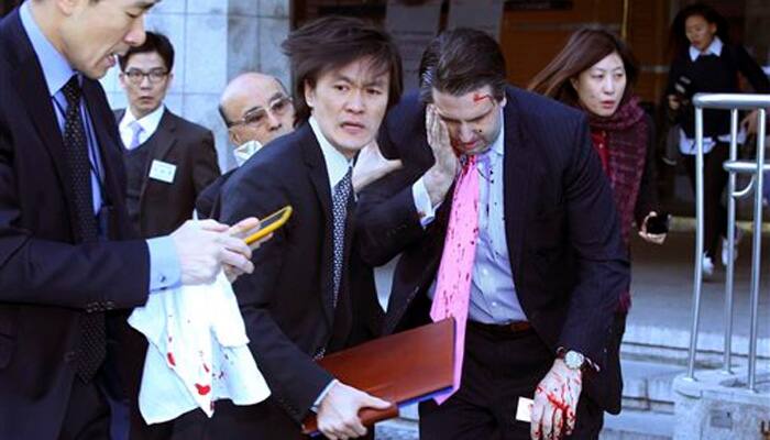 US envoy to South Korea Mark Lippert attacked in Seoul