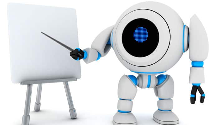 New robot as teaching aid