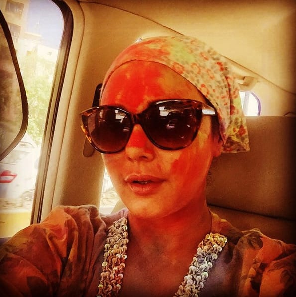 realpz : Loved playing Holi after Sooo long Too much fun #holi #coloursofIndia #indianfestivals- Instagram