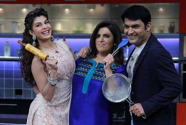 BombayTimes ‏: @Asli_Jacqueline and @KapilSharmaK9 are the next guests on Farah Ki Dawaat to show their culinary skills.  - Twitter