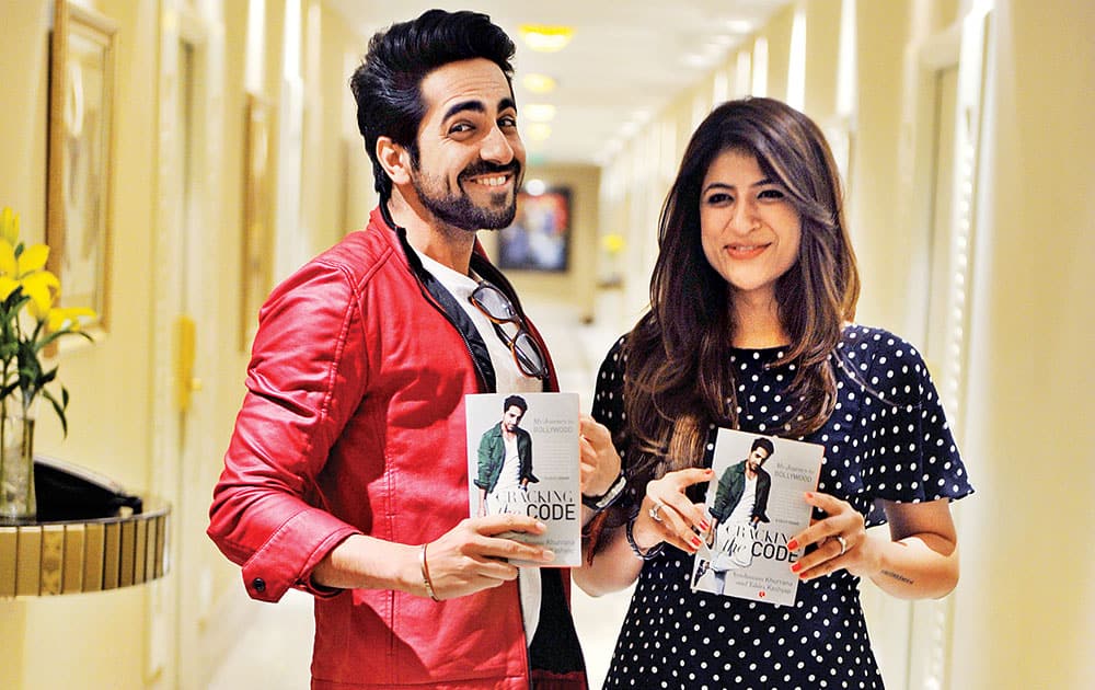 Ayushmann Khurrana with wife Tahira. -DNA