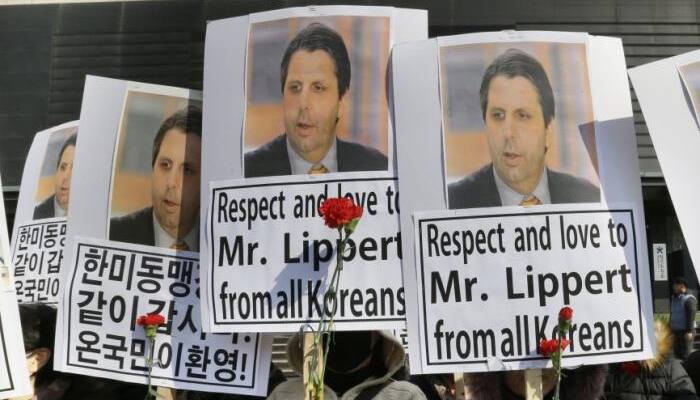 US envoy to South Korea Mark Lippert leaves hospital 5 days after knife attack