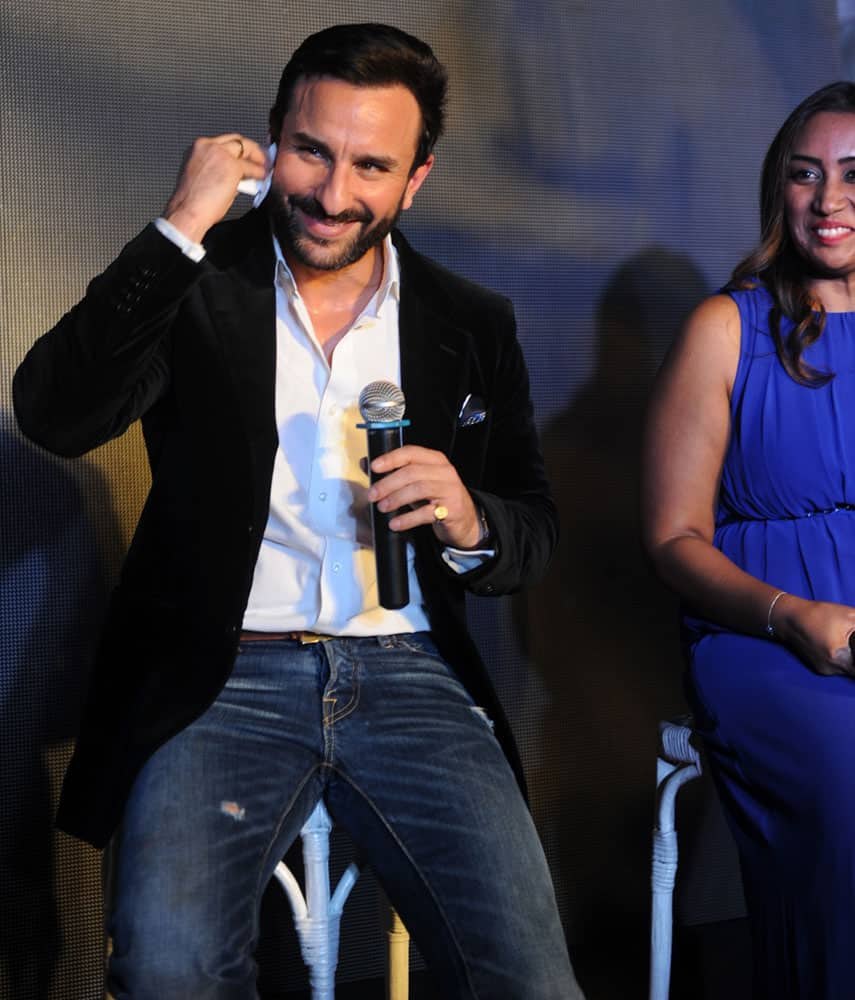 Saif Ali Khan appointed as the brand ambassador for Bollywood Britain tourism campaign in India by VisitBritain in Mumbai. -dna