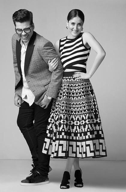 Kareena Kapoor, Karan Johar – Harper’s Bazaar March 2015 photo shoot -twitter