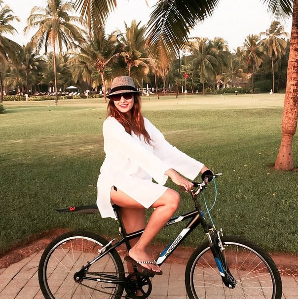 Wish I could cycle around everywhere Love Goa - bipashabasu@instagram