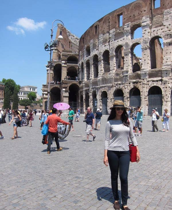 Rome is wonderful, loving it :) - Twitter@mallikasherawat 