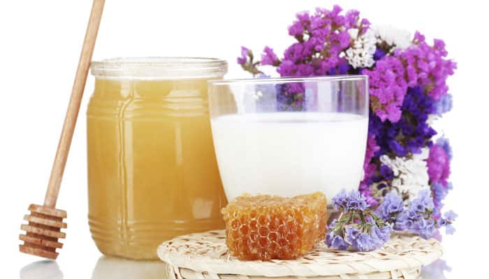 Honey is surprisingly a natural remedy for acne and pimples. Milk acts as an first-class skin cleanser that aids in improving colouring. Mixing honey with pure milk is a great face pack for a radiant skin.

Take honey and mix it with pure milk in a glass bowl and apply on a clean face. Massage for two minutes in soft, circular motion. Leave the pack on the face for 15 to 20 minutes and wash off thoroughly with water.

 
