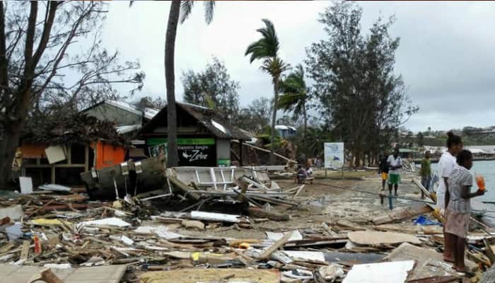 Over 90% houses destroyed as &#039;monster&#039; Cyclone Pam struck Vanuatu