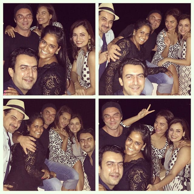 Amrita Arora's husband Shakeel Ladak celebrated his 40th birthday with Friends and Family. -instagram