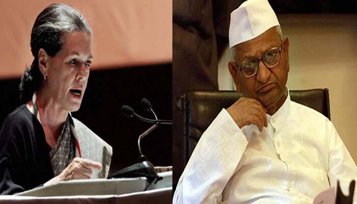 Sonia Gandhi replies to Anna Hazare&#039;s letter, says Congress will oppose anti-farmer Land Bill