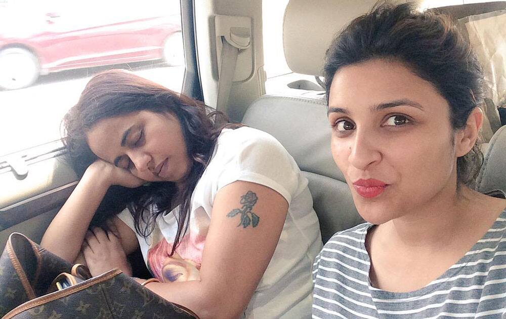 Parineeti Chopra :- Ok Cant make fun of her today. So only HAPPPPYYY BDAYYYY!!! @Nitasha22. -twitter