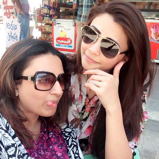 Daisy Shah ‏:- #roadtrip #sisterlove #gossips #native #nostalgic -instagram
