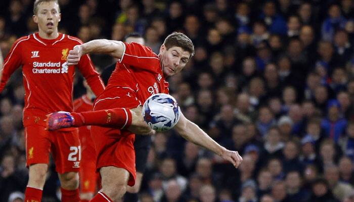 Steven Gerrard sent-off in Liverpool-Manchester United clash