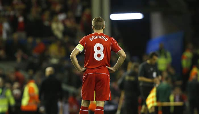 Steven Gerrard sorry for red card against Manchester United