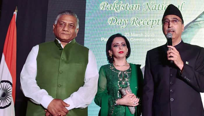 Controversy brews over VK Singh attending Pakistan Day dinner; India rules out third party in talks