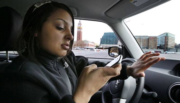 Young women use cellphone more while driving