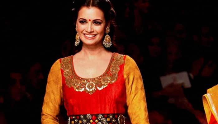 Dia Mirza showstopper at Gaurang Shah&#039;s fundraiser