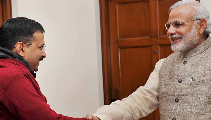 PM Narendra Modi meets Delhi CM Arvind Kejriwal, enquires about his health