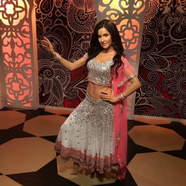 Manish Malhotra :- Once again @ManishMalhotra1 @MadameTussauds!Our mirrorwork lehenga for Bollywood dancing diva Katrina Kaif wax statue  -twitter