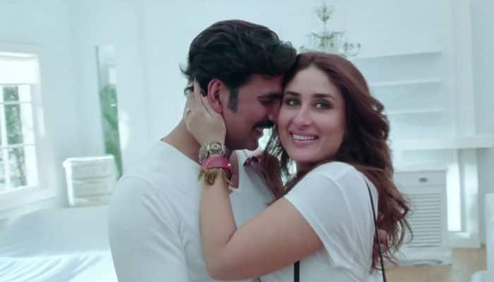 Watch: Kareena Kapoor, Akshay Kumar romance in &#039;Teri Meri Kahaani&#039; in &#039;Gabbar is Back&#039;