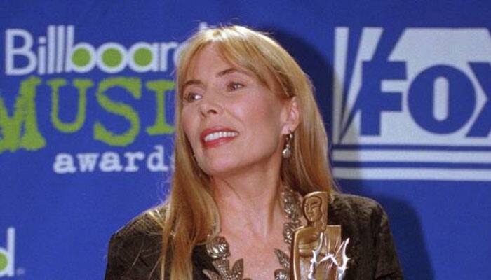 Joni Mitchell remains hospitalised