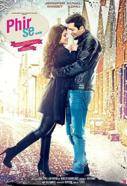 Jennifer Winget and Kunal Kohli's upcoming movie Phir Se new poster. -twitter