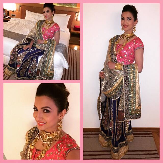 GAUAHAR KHAN :-#mnj #assam #Alhamdulillah #lovemywork  -instagram