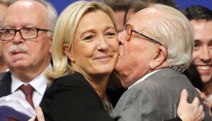 French far-right family feud as Marine Le Pen jettisons father