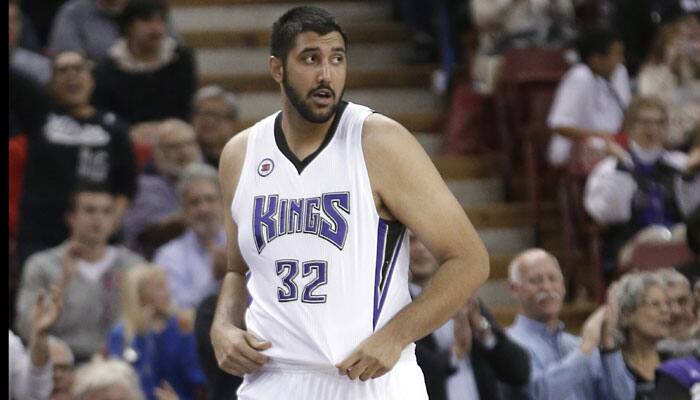 Sim Bhullar nabs first NBA points in Kings` loss to Jazz