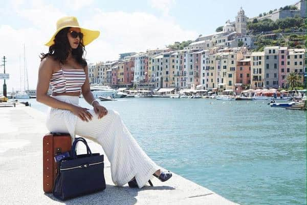 Super stoked!! Presenting #AyeshaMehra #DilDhadakneDo in beautiful Italy.... @DDDTheFilm - twitter@priyankachopra