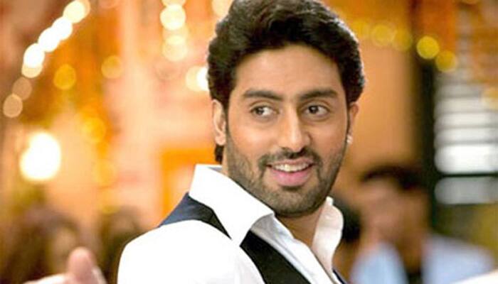 After Dubai, Abhishek Bachchan in Delhi