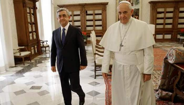 Pope Francis calls Armenian killings as the &#039;first genocide of the 20th century&#039;