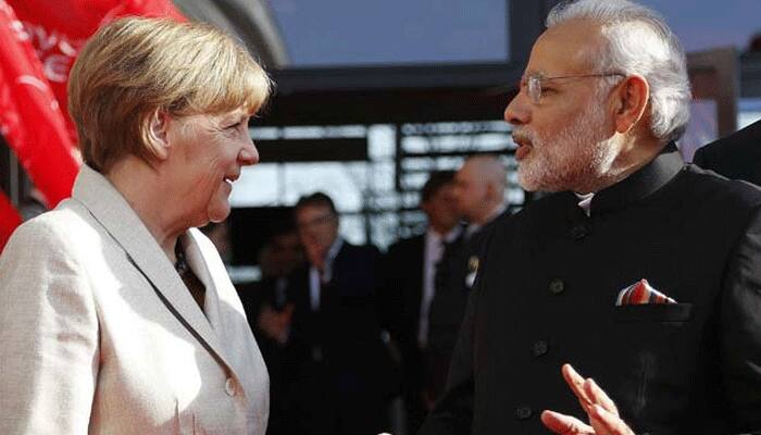PM Modi attends Working Dinner hosted by German Chancellor Angela Merkel 