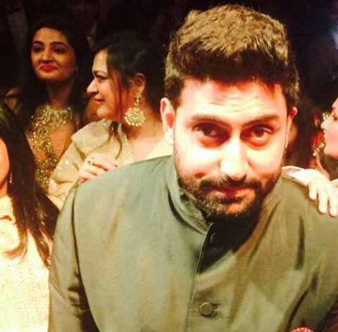 Aishwarya Rai Fan :- @juniorbachchan at Kunal Kapoor and Naina Bachchan's wedding reception. Pics via J&S Events.  -twitter