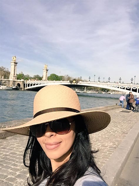 Great walk next to Seine river in Paris:) #mallikainparis Twitter@mallikasherawat