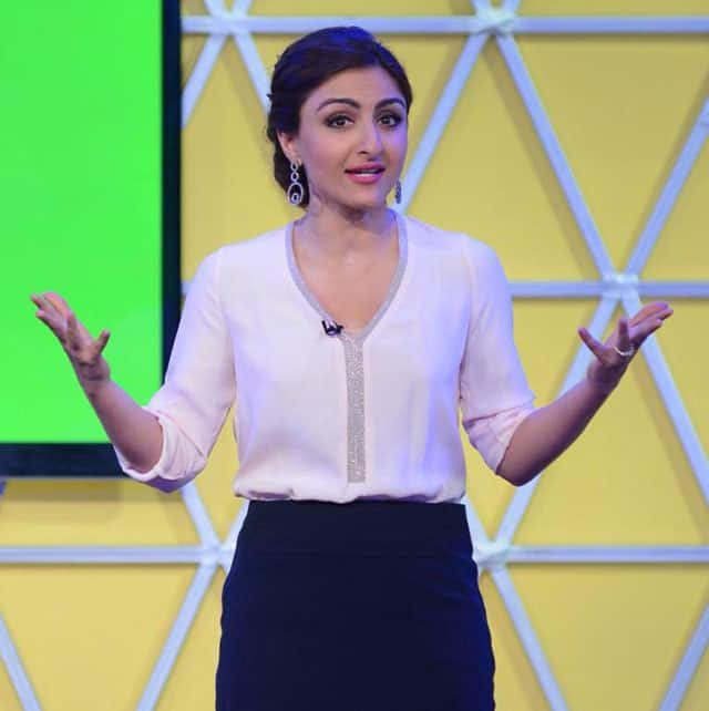 soha ali khan :- It's the final of #ClassmateSpellBee today at 11am on Discovery channel; a crackerjack contest! Catch it if you can! -twitter