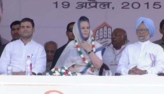 Rahul, Sonia address Kisan rally: As it happened Rahul, Sonia address Kisan rally: As it happened