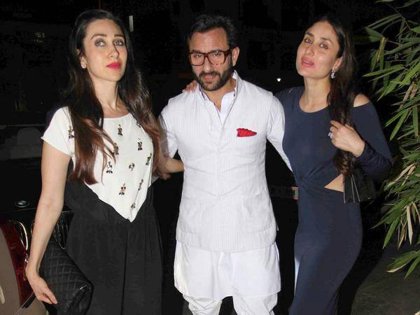 Kareena, Karisma and Saif - twitter@KareenaUpdates