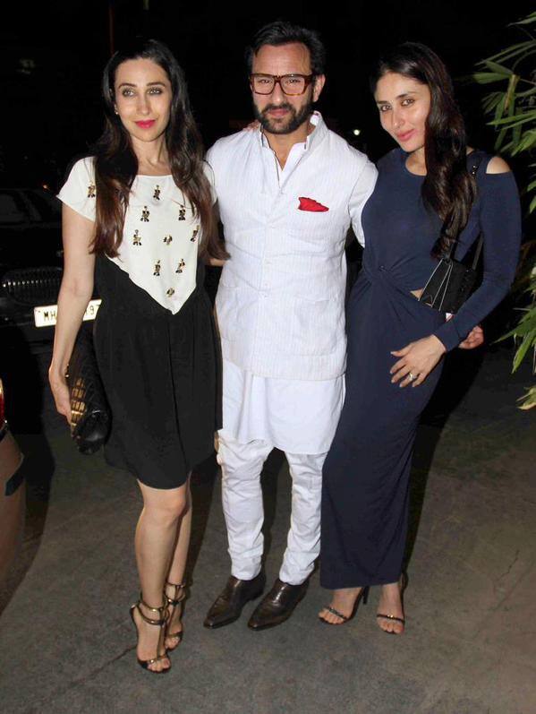 Kareena, Karisma and Saif - twitter@KareenaUpdates