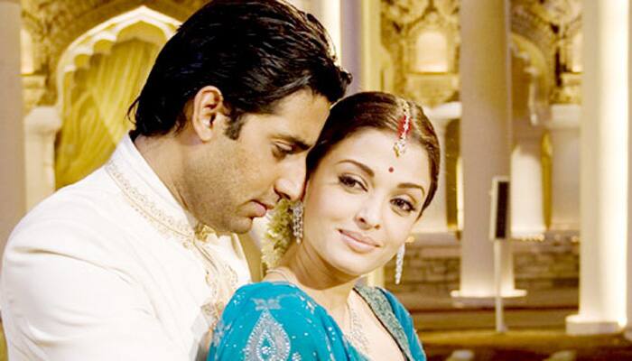 Abhishek Bachchan tweets ‘1st ever shoot’ pic with Aishwarya